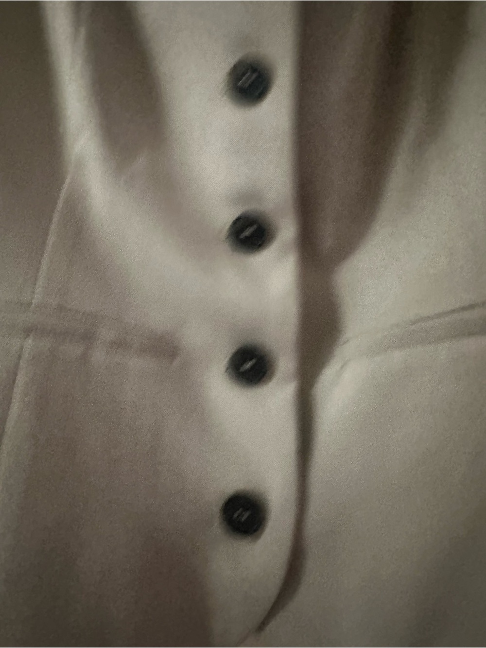 Mod Ref Gray Square-Neck Button Front Vest - Picture 3 of 4